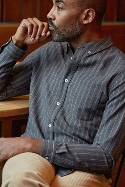 About Companions About Companions Button-Down Hemd KEN aus Bio-Baumwollflannell – Produktbild 1 von 1