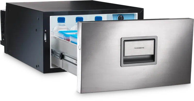 Dometic Dometic CoolMatic CD 30S Kompressorkühlschublade mit Edelstahl-Front 12/24 V 30 Liter, Silber, – Produktbild 2 von 2