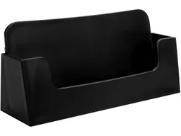Exacompta Exacompta Visitenkartenhalter "Exacryl" aus PS, 34 x 102 x 47 mm, schwarz – Produktbild 1 von 1