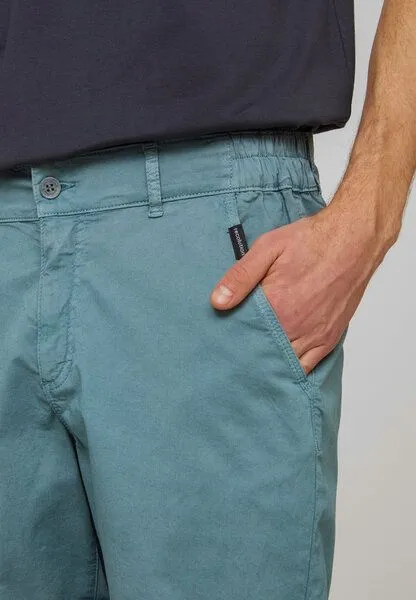 recolution Herren Shorts aus Bio-Baumwolle - MAJORAM - recolution, Lake green (blau), – Produktbild 2 von 2