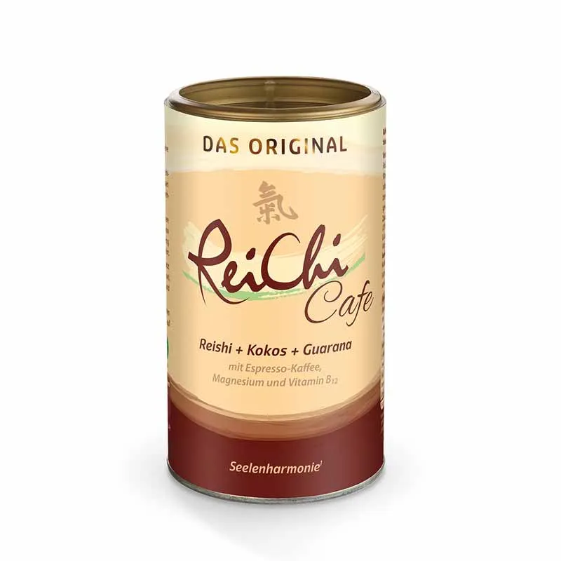 ReiChi Cafe Reishi-Pilz Espresso Kaffee Kokos vegan – Produktbild 2 von 2
