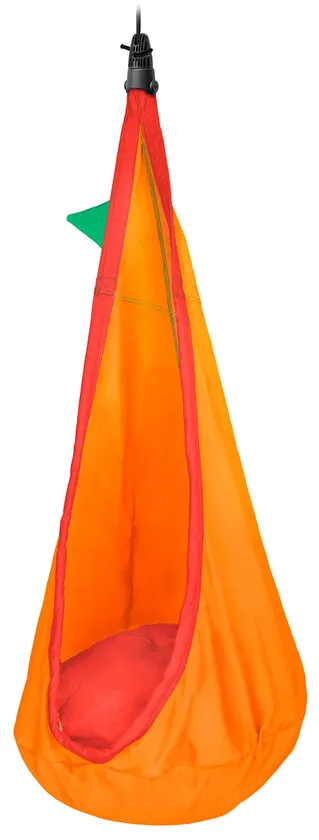La Siesta LA SIESTA Kinder-Hängehöhle Joki 4-tlg. Ø 70 cm Textil Foxy, Orange, – Produktbild 2 von 5