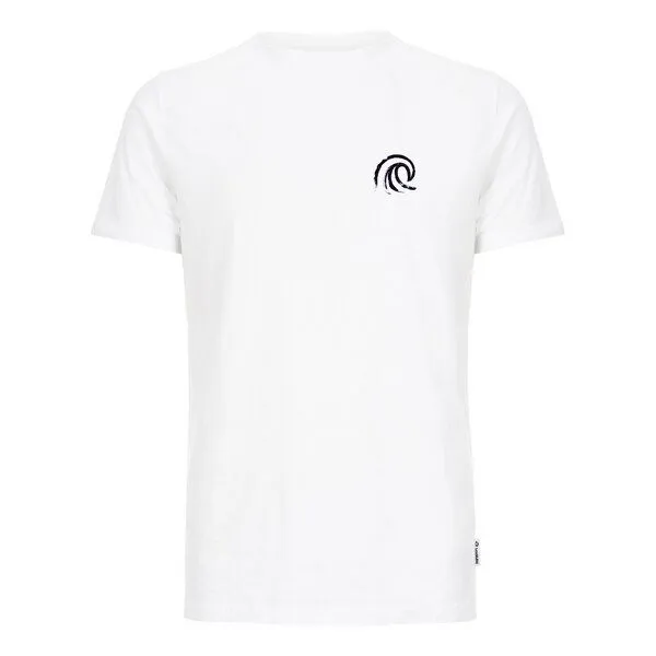 Lexi&Bö Lexi&Bö Wave T-Shirt Herren, Weiß, – Produktbild 3 von 4