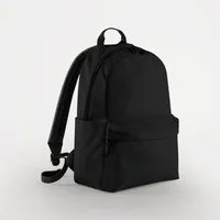BagBase BagBase Rucksack Innentasche Seitentaschen gepolsterter Rücken Backpack, Schwarz, – Produktbild 1 von 1