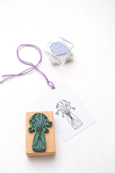 STUDIO KARAMELO STUDIO KARAMELO STEMPEL Hyazinthe / Schneeglöckchen – Produktbild 7 von 8