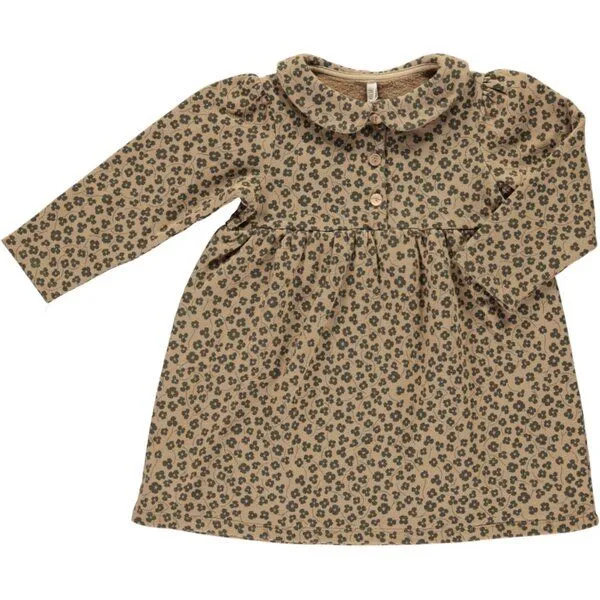 PETER JO PETER JO Kleid aus Bio-Fleece-Baumwolle Montana, Camel, – Produktbild 1 von 3