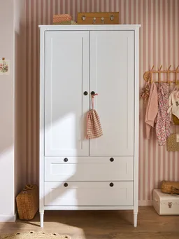 Vertbaudet Vertbaudet Kleiderschrank mit 2 Türen CANOPÉE Kinderzimmer – Produktbild 1 von 1