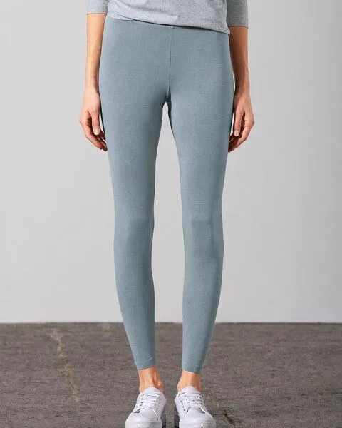 HempAge HempAge Lange Basic Leggins Hanf/Biobaumwolle, Titan (grau), – Produktbild 2 von 3