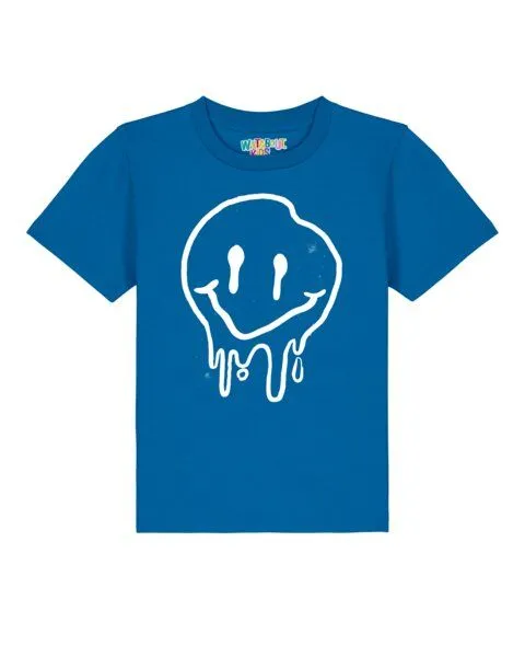 watabout.kids watabout.kids T-Shirt Kinder Smiley, Royal blue, – Produktbild 1 von 2