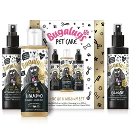 Bugalugs Bugalugs Pflegeset One in a Million 3 Produkte (Shampoo 250ml, Entwirrer 200ml , Parfüm 200ml) 650 ml – Produktbild 1 von 1