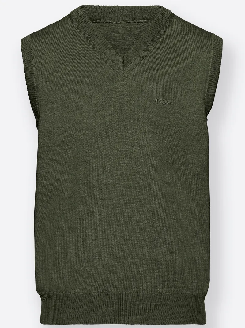 marco donati Stricktop, Khaki, – Produktbild 1 von 2