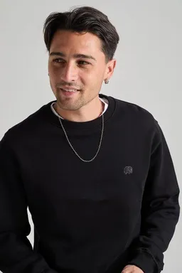 Trendsplant Trendsplant Organic Essential Sweatshirt Black – Produktbild 1 von 1