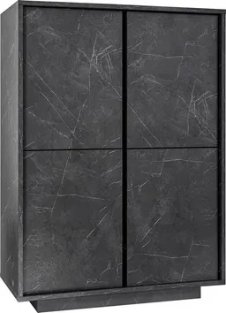 Home affaire Highboard Carrara, grifflos – Produktbild 1 von 1