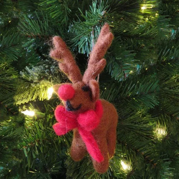 Felt So Good felt so good Rudolph das Rentier Weihnachtsanhänger aus Filz – Produktbild 2 von 2