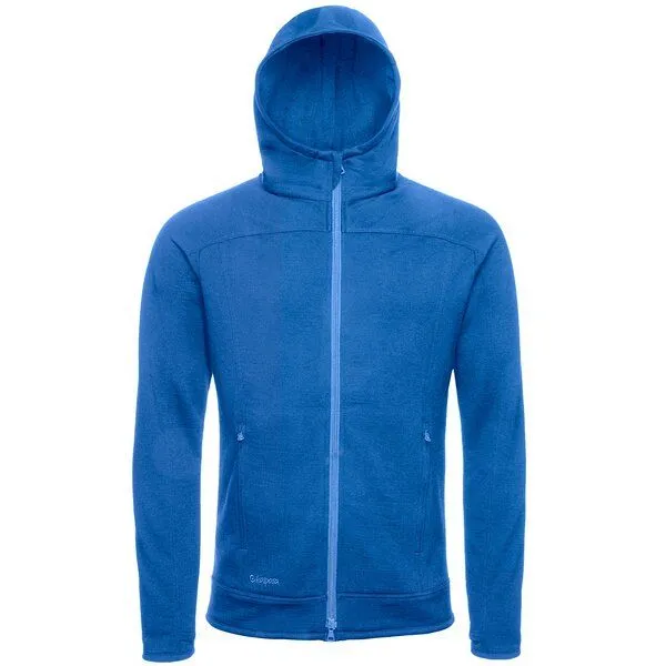 Kaipara - Merino Sportswear Kaipara - Merino Sportswear Merino Hoody Sweat Jacke 270 Herren, Royal, – Produktbild 1 von 4