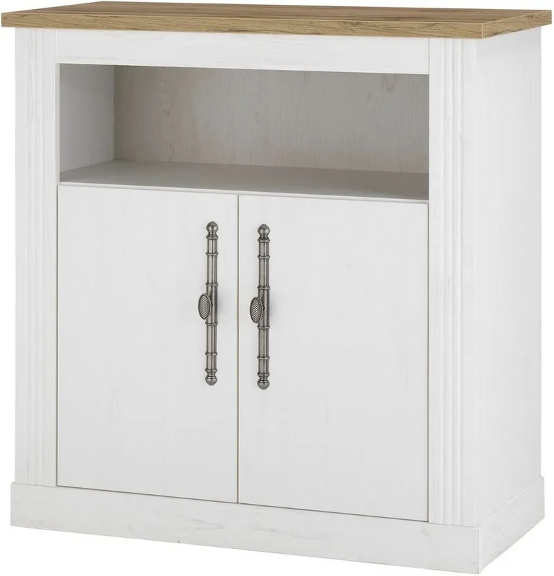 OTTO home Kommode WESTMINSTER (Breite ca. 92 cm), im romantischen Landhausstil, Weiß, – Produktbild 2 von 5