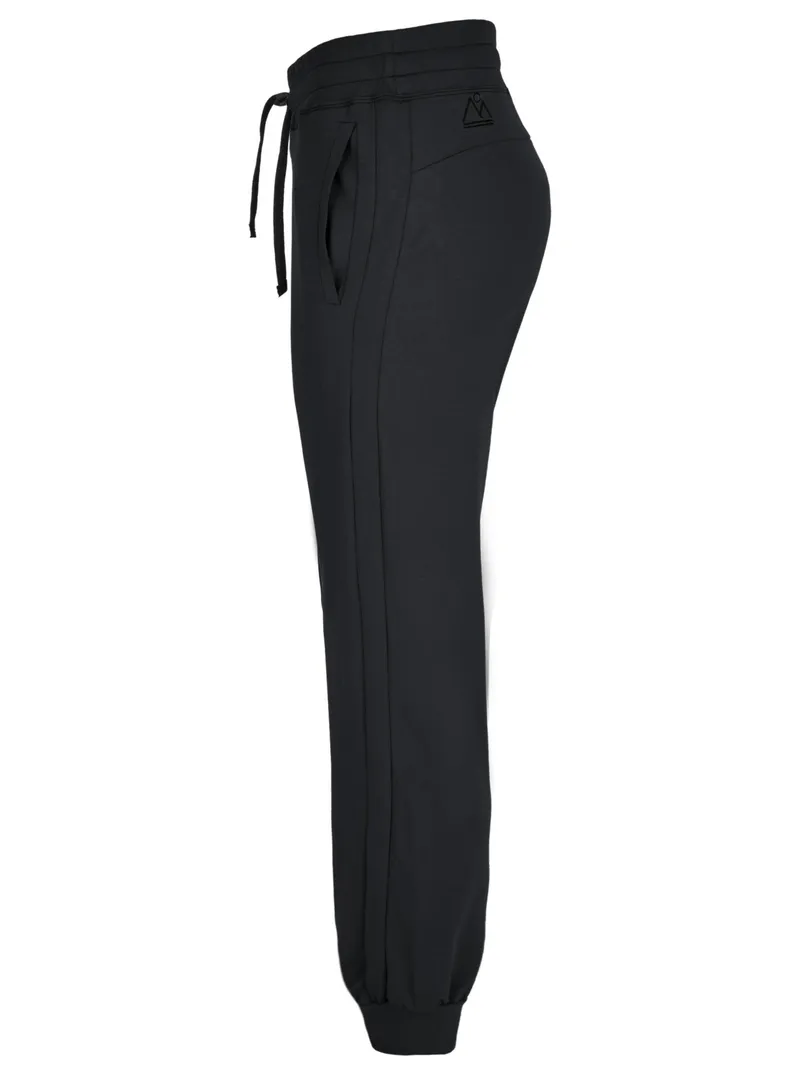 nice to meet me nice to meet me Herren vegan All Day Pants Schwarz, Schwarz, – Produktbild 1 von 2