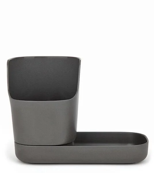EKOBO EKOBO Spül-Organizer, 2-tlg., Dunkelgrau, – Produktbild 1 von 3