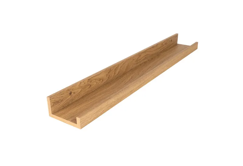 queence Wandregal Bilderleiste, 1-tlg., Galerieboard Posterleiste für Bilder und Fotos, Beige|braun, – Produktbild 2 von 5