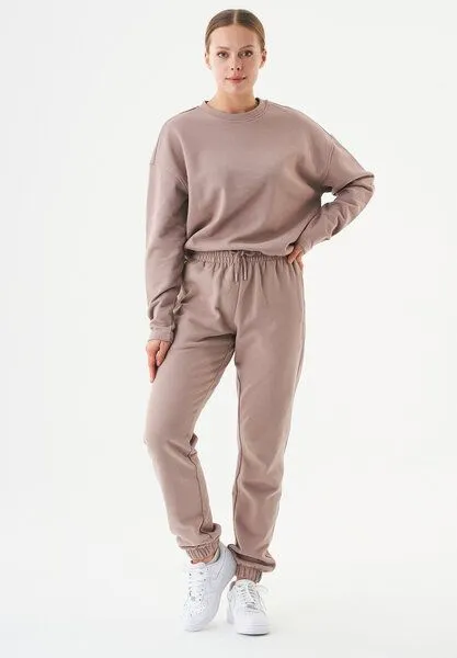 ORGANICATION ORGANICATION ESSENTIALS-SEDA- Sweatshirt aus Bio-Baumwolle, Mocha, – Produktbild 2 von 4