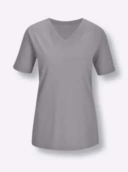 wäschepur Schlafanzug-Shirt steingrau – Produktbild 1 von 1