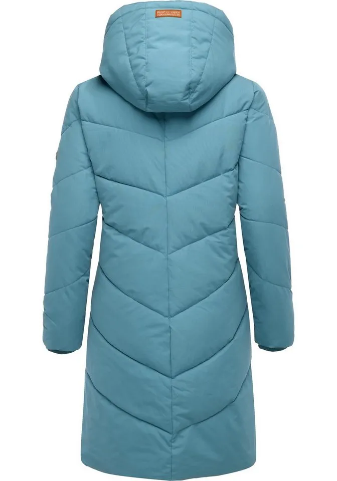 ragwear ragwear Wintermantel Rebelka wasserdichter Winterparka mit abnehmbarer Kapuze, Grau, – Produktbild 4 von 4