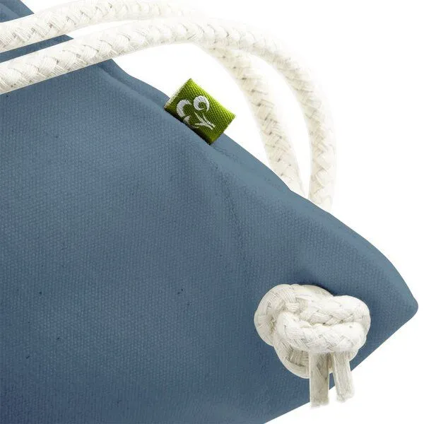 MelaDi MelaDi Stringbag und Sportbeutel aus Biobaumwolle - Pomodoro, Blue, – Produktbild 4 von 4