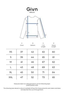 Givn Berlin Givn Berlin Longsleeve GBVIDA aus Bio-Baumwolle mit Turtleneck – Produktbild 1 von 1