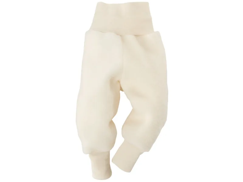 Engel natur Engel Natur Babyhose Bio-Merinowolle Fleece maschinenwaschbar natur Gr. 50/56, Natur, – Produktbild 1 von 2