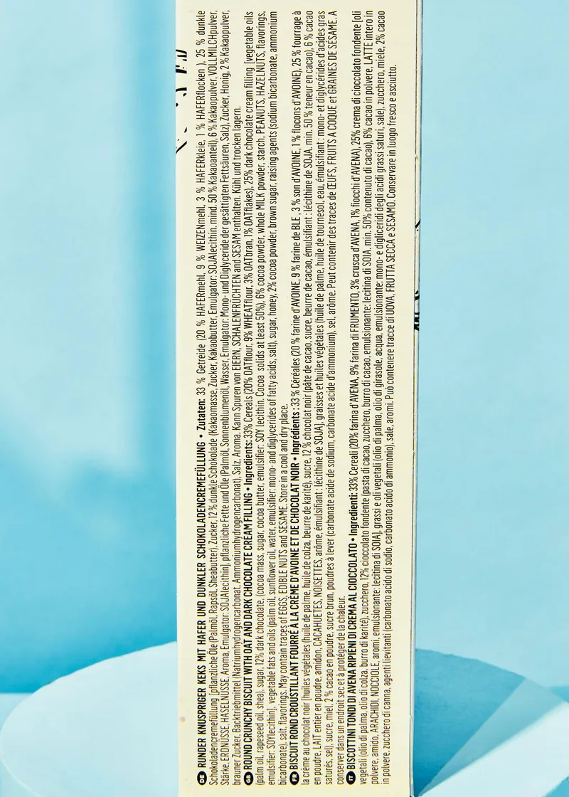 KoRo Hafer-Doppelkeks mit dunkler Schokofüllung 12 x 180 g – Produktbild 4 von 5
