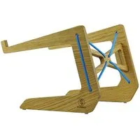KLEINHOLZ KLEINHOLZ Laptopständer KLAX - handgefertigtes Unikat, Blau, – Produktbild 1 von 1