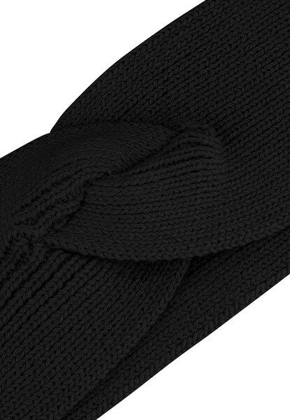 MELA Stirnband MEENA | von MELA | Fairtrade & GOTS zertifiziert, Schwarz, – Produktbild 4 von 4