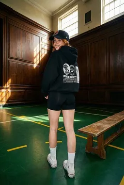 THE FACE OF ELEMENTS The Face of Elements Statement - Oversized Fit Hoodie aus 100% Bio-Baumwolle – Produktbild 1 von 1