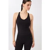 mandala MANDALA Damen vegan Top Alle Sportarten Schwarz, Schwarz, – Produktbild 1 von 1