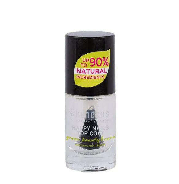 Benecos benecos 20FREE – veganer Nagellack – 5ml – wasser- und luftdurchlässig, Crystal, – Produktbild 1 von 3
