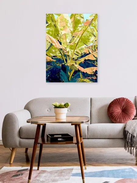 Photocircle Photocircle Poster / Leinwandbild - Blush Banana Tree – Produktbild 2 von 4