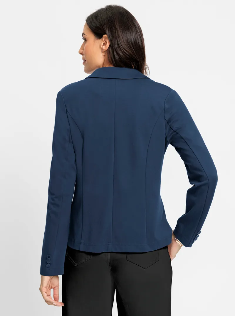 Witt Jerseyblazer, Dunkelblau, – Produktbild 1 von 2