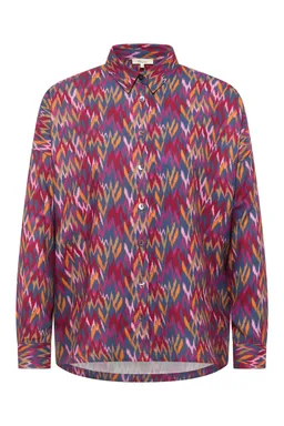 Tranquillo Bluse Jolandaa aus EcoVero™-Twill - ikat / 38 – Produktbild 1 von 1