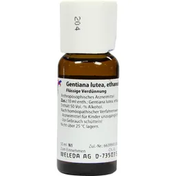 Weleda WELEDA GENTIANA LUTEA D 1 Dilution 50 ml Dilution – Produktbild 1 von 1