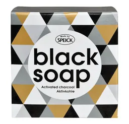 Speick Naturkosmetik Speick Naturkosmetik Feste Duschseife Black Soap - Aktivkohle 100g – Produktbild 1 von 1