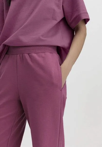 hessnatur hessnatur Loungehose Relaxed aus Bio-Baumwolle mit Kapok, Violett, – Produktbild 4 von 4