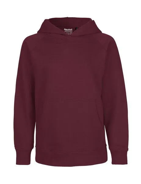 Neutral® - 3FREUNDE Neutral® - 3FREUNDE Kinder Hoodie, Bordeaux, – Produktbild 1 von 4