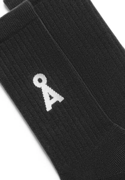 ARMEDANGELS ARMEDANGELS SAAMUS BOLD Unisex Socken aus Bio-Baumwolle, Black, – Produktbild 2 von 3