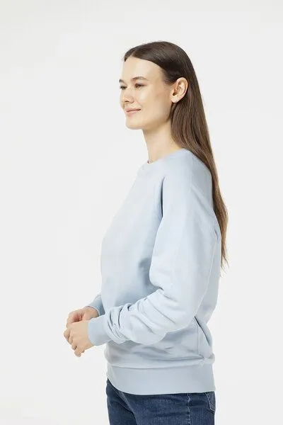 Evermind Evermind Unisex Sweatshirt aus Bio-Baumwolle, Blauer nebel, – Produktbild 3 von 4
