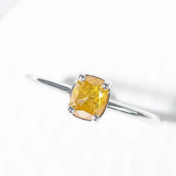 Eppi Eppi Goldener Ring mit Salt and Pepper Diamanten Reeva – Produktbild 3 von 3