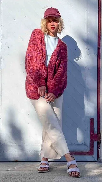 PANAPUFA PANAPUFA SEIDE MERINO Strickjacke aus Merinowolle – Produktbild 2 von 4