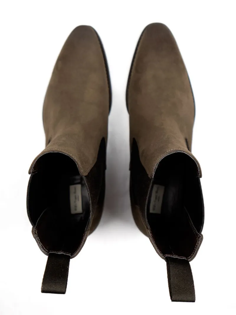 Will's Vegan Store Will's Vegan Store Herren vegan Chelsea Boots Goodyear Welt Dunkelbraun, Braun, – Produktbild 2 von 2