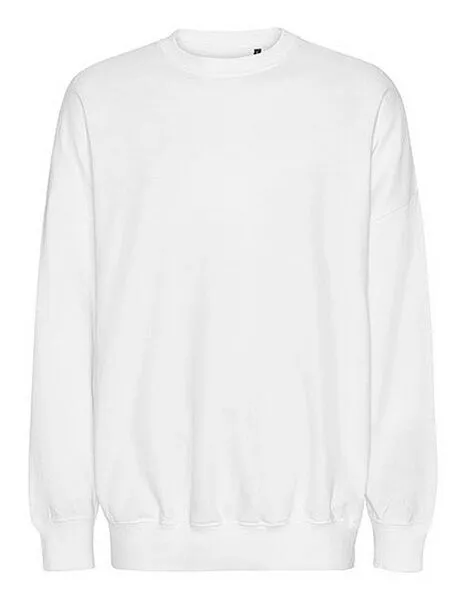 Neutral Neutral® Oversize Unisex Sweatshirt Tiger Cotton von Neutral Baumwolle in Umstellung zu Bio Baumwolle, Weiss, – Produktbild 2 von 4