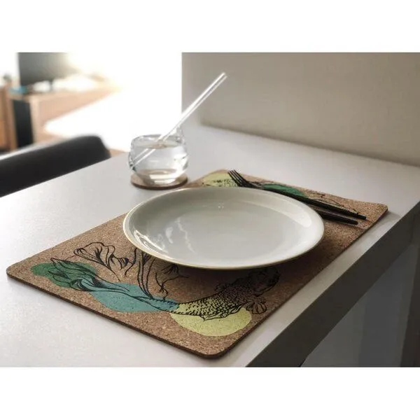 Kork-Deko Kork-Deko Tischset aus Kork (4er-Platzset) 44x29 cm – Produktbild 3 von 6