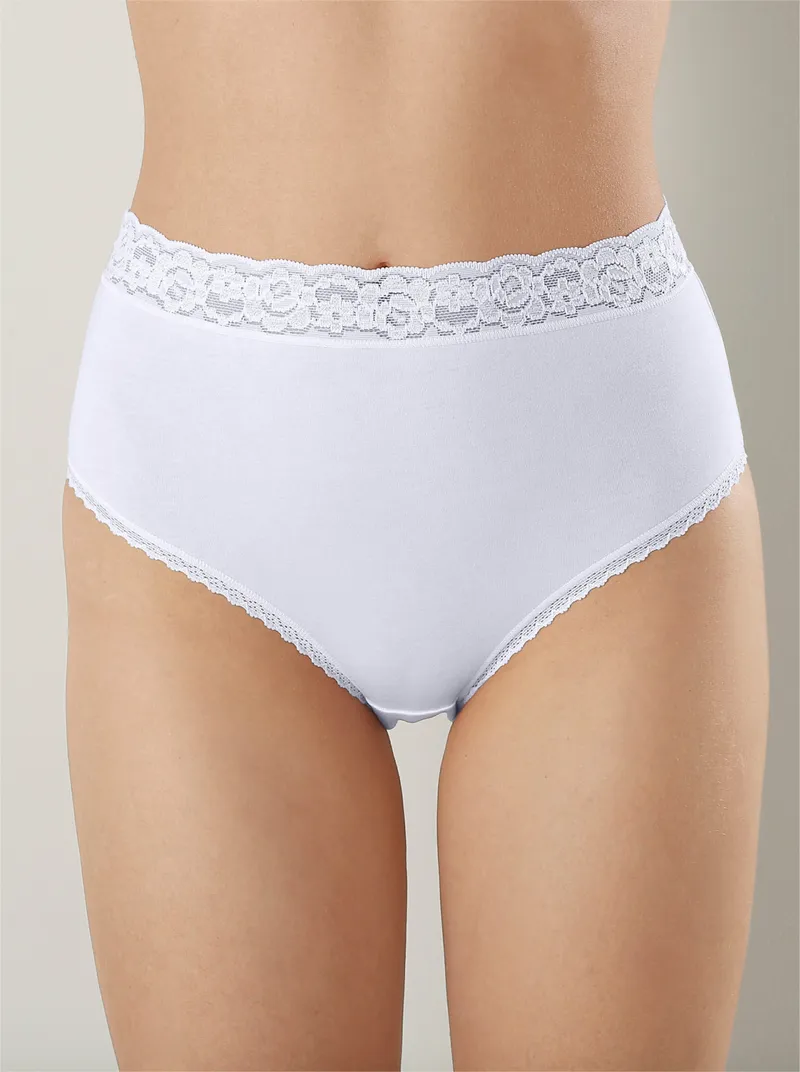 wäschepur Slip weiß, Weiß, – Produktbild 1 von 3